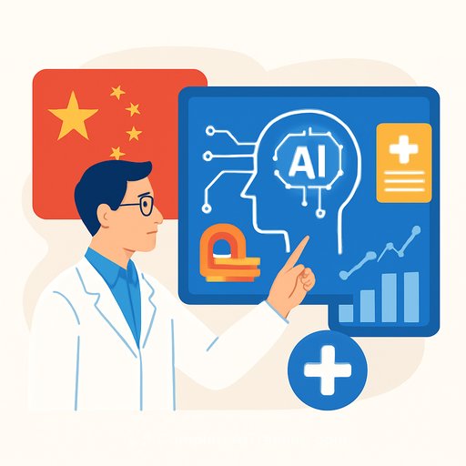 China leads global AI research in medical devices with 81,066 publications, boosting imaging, diagnosis and precision care