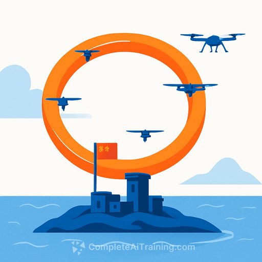 China proposes autonomous drone rings to defend South China Sea outposts