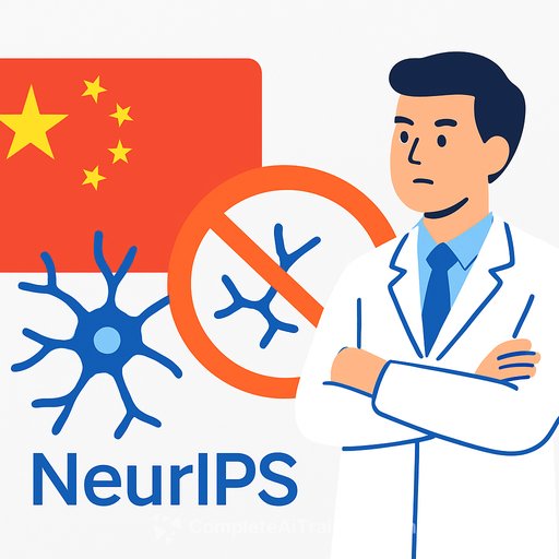 China's top science body boycotts NeurIPS over U.S. sanctions policy
