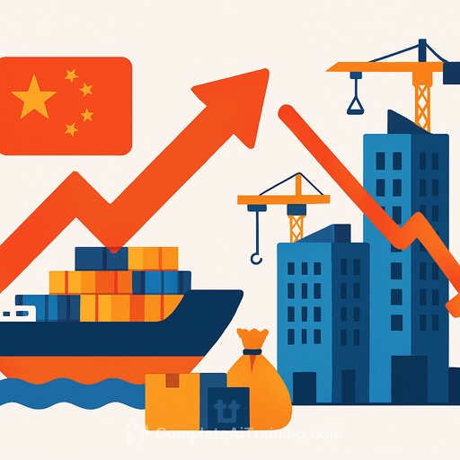 China’s Trade Surges Past Tariffs as Property Slump Deepens