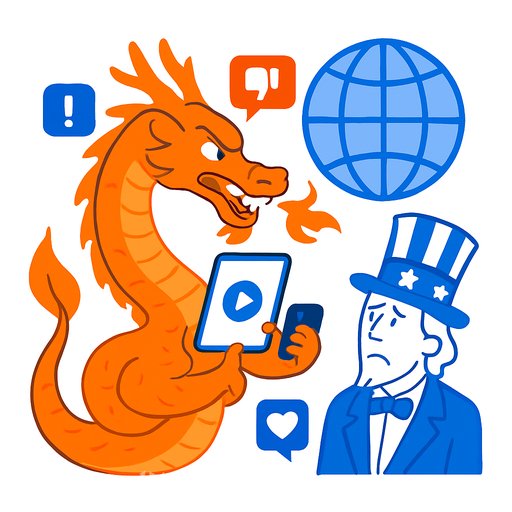 China uses AI animation and social media to mock the US and spread its worldview globally