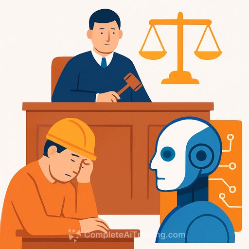 Chinese courts side with workers displaced by AI in series of rulings