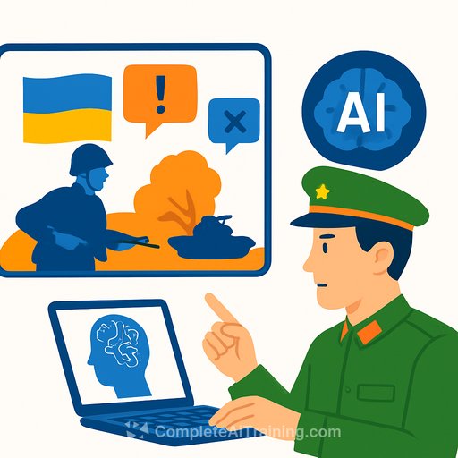 Chinese military researchers urge Beijing to study Ukraines wartime PR tactics in the AI age