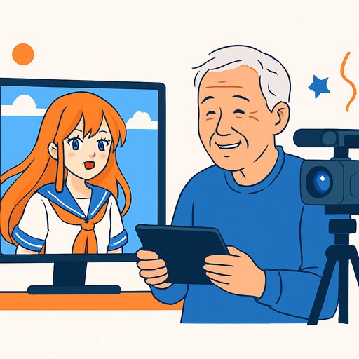 Chinese special effects creator finds new audience by casting elderly actors in anime-inspired videos