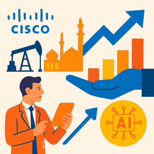 Cisco’s AI Sales Gain Momentum Amid Cautious Forecast and Strategic Middle East Partnerships
