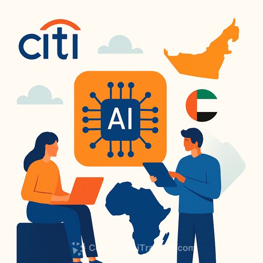 Citi Rolls Out Advanced AI to 175,000 Employees with UAE and Middle East & Africa in Focus