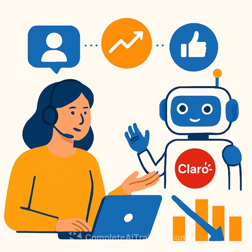 Claro Chile brings AI agents to customer service, halving call times, boosting NPS, and cutting costs by up to 80%