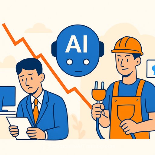 Clerks Out, Electricians Wanted: AI's Job Market Curveball
