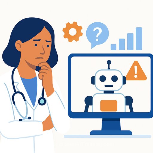 Clinicians struggle to trust AI tools as health systems work to close the gap