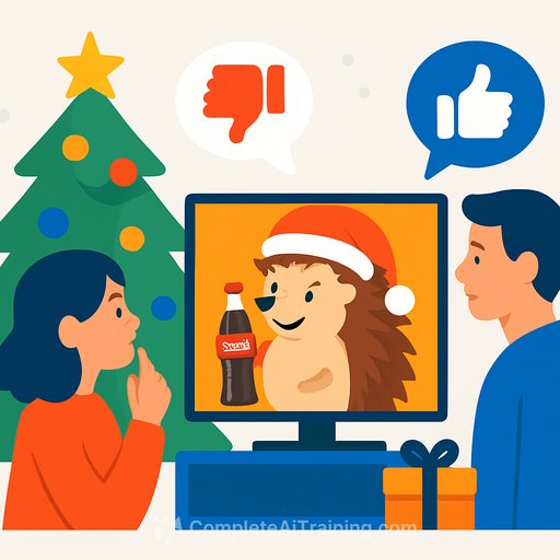 Coca-Cola's AI Christmas ad tops social chatter-amid backlash