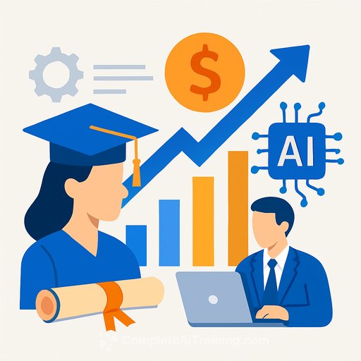 College degrees still offer earnings and employment advantages in an AI-driven job market