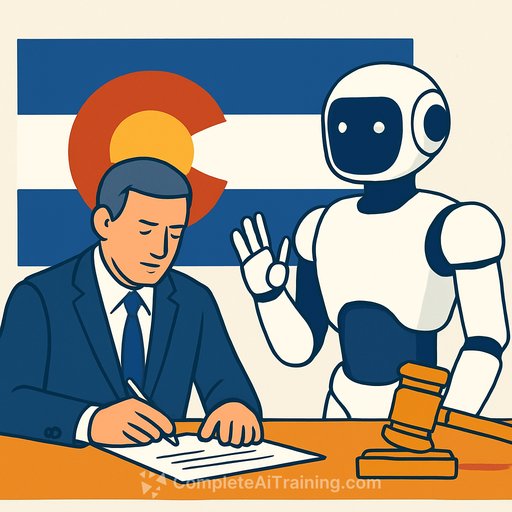 Colorado governor signs amended AI governance law after X.AI lawsuit prompts enforcement pause