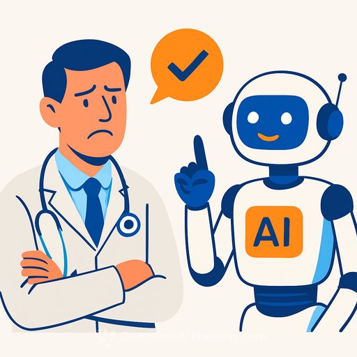 Confident but Wrong: People Trust AI Over Doctors