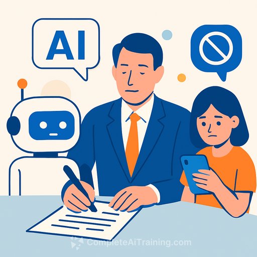 Connecticut governor signs law requiring chatbots to identify as AI and limiting children's social media use