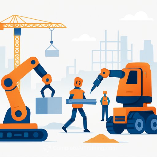 Construction Robots are Moving from Pilot Projects to Everyday Jobsite Tools