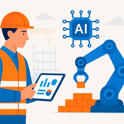 Construction Turns to AI for Efficiency as Data and Talent Gaps Slow Integration