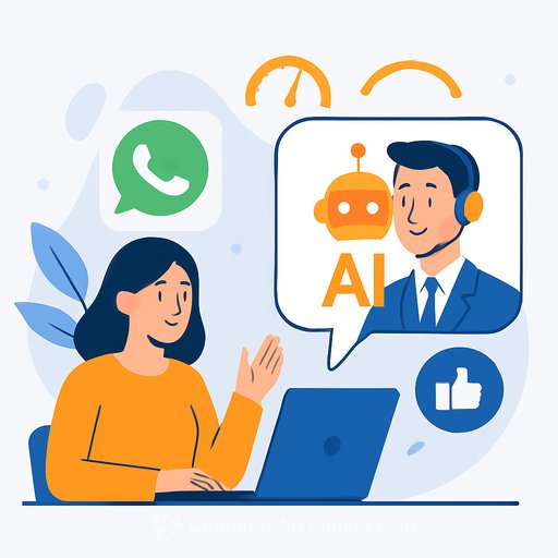 Copec's hybrid AI customer service on WhatsApp speeds replies 8x and lifts satisfaction