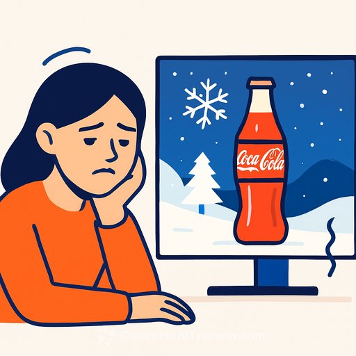 Copy of a Copy: Coca-Cola's AI Holiday Ad Leaves Us Cold