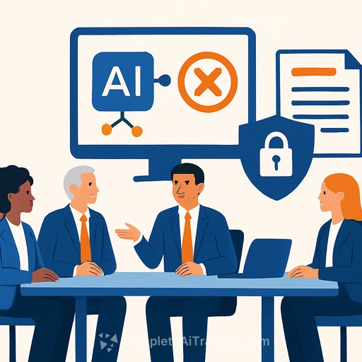Corporate boards must establish an explicit exclusion list for sensitive data in AI tools