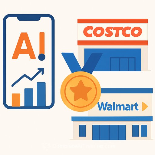 Costco tops AI citation rankings despite Walmart holding largest U.S. grocery market share, 5WPR index finds