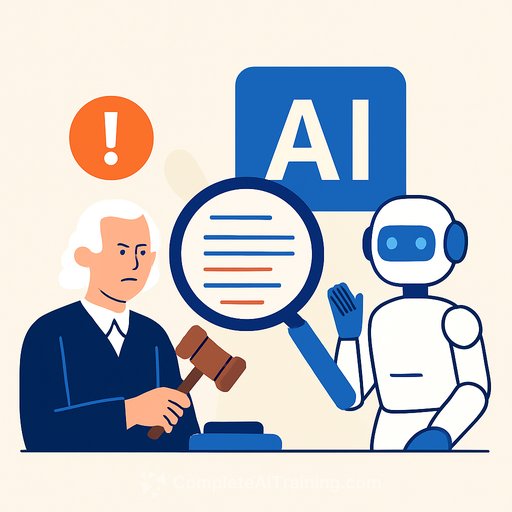 Courts move toward disclosure rules as AI filings bring fake citations and defective arguments