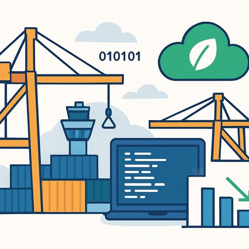 Cranes, Code, and Carbon Cuts: Inside the Smart Port Shift