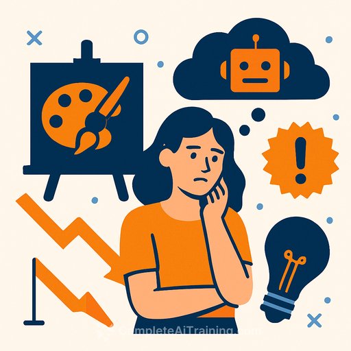 Creative industries face instability and AI disruption as optimism and opportunity decline