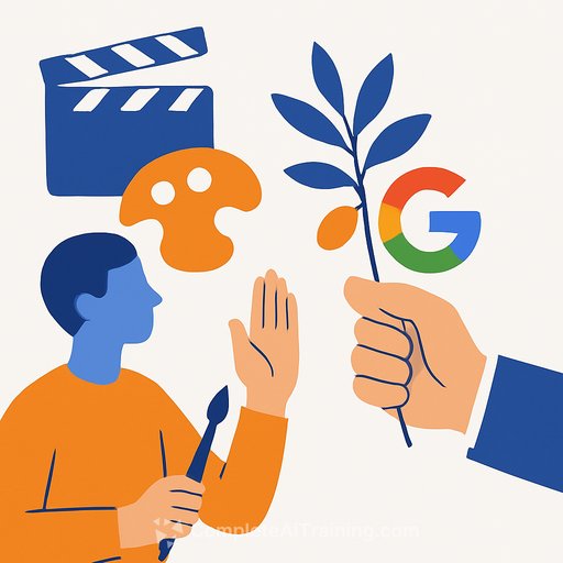 Creative industries reject AI giants' copyright olive branch