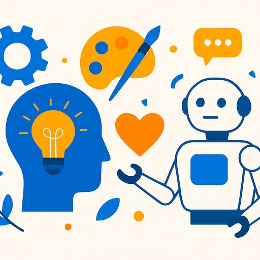Creativity and emotional intelligence remain a durable advantage as AI automates analytical work