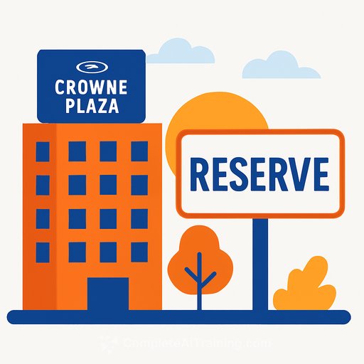 Crowne Plaza launches Reserve brand
