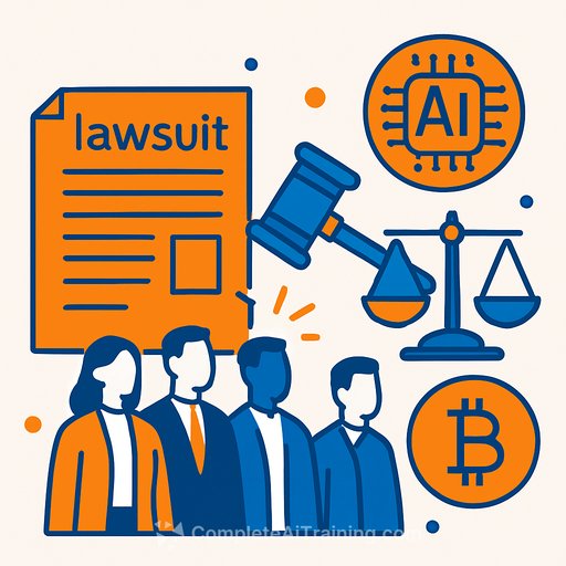 Crypto and AI Class-Action Lawsuits Double as Investor Scrutiny Intensifies in 2025