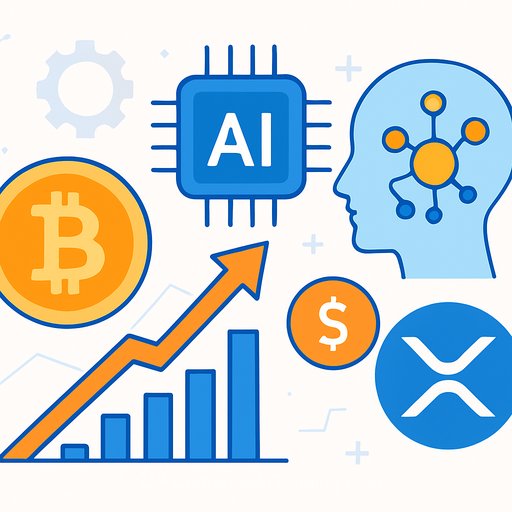 Crypto Meets AI: SBET and C3.ai Draw Institutions as Ethereum Targets $3,400 and XRP Rebounds