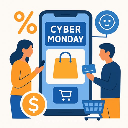 Cyber Monday hits new highs on mobile as deep discounts, AI and social drive spending