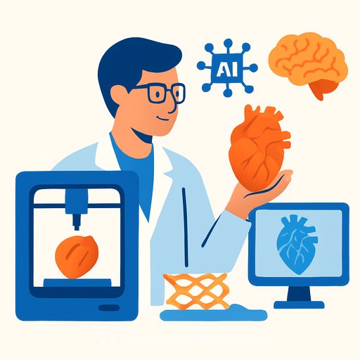Dassault Systèmes explains how AI and 3D bioprinting are advancing medical device design and tissue engineering