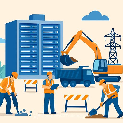 Data Center Boom Is Draining Crews From Roads and Bridges