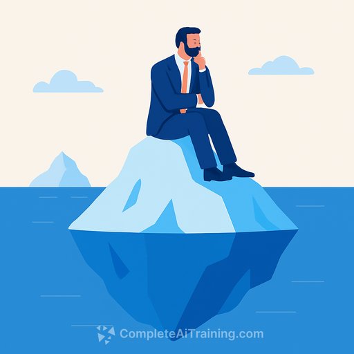 David Droga says holding companies are in a waiting game over whose iceberg melts first