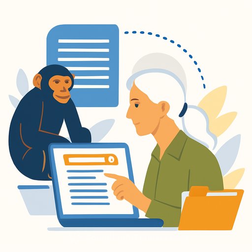 Decades of Jane Goodall's chimpanzee notes go digital as ASU's AI makes them searchable