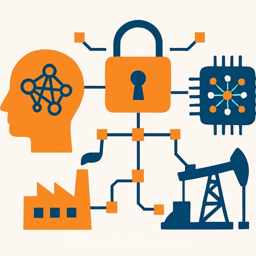 Decentralized AI and Blockchain: Protecting Data Privacy in Strategic Industries
