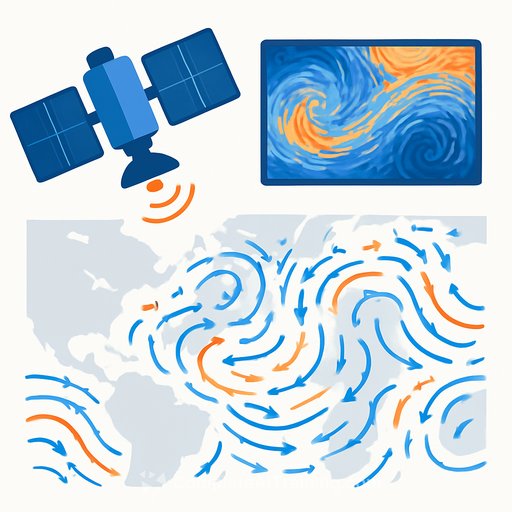 Deep learning method uses weather satellite images to map ocean currents in finer detail than before