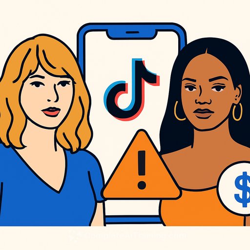 Deepfake videos of Taylor Swift and Rihanna promote fake TikTok payment scam
