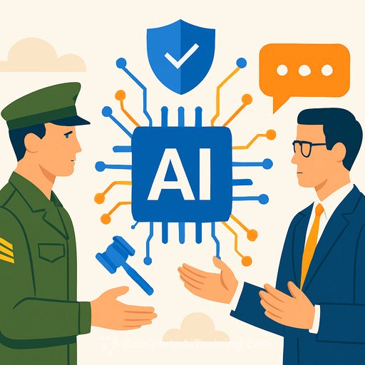 Defense Department and industry debate AI guardrails for military use