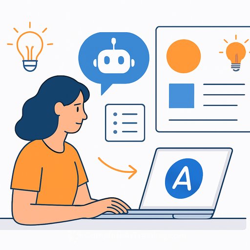Designer uses Claude to brainstorm and reframe problems before starting visual design