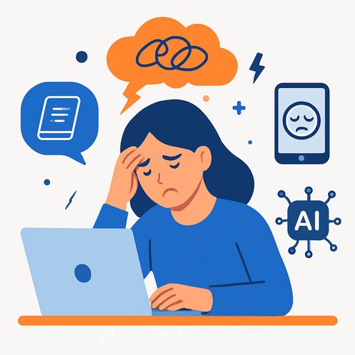 Digital fatigue and AI reliance increase anxiety and burnout among EFL students, study finds