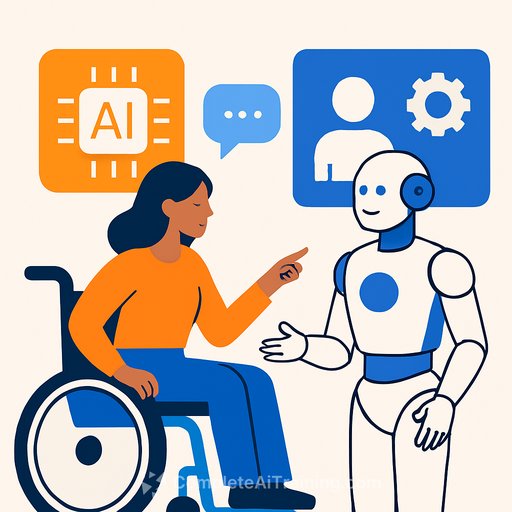 Disabled people want direct role in AI design to improve accessibility, poll finds