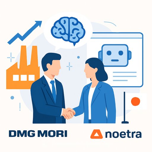 DMG MORI invests in Noetra to support development of Japanese AI foundation models
