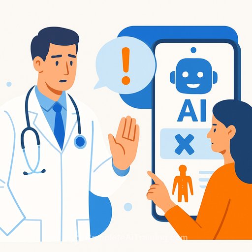 Doctors urge caution over AI self-diagnosis as tool gains popularity