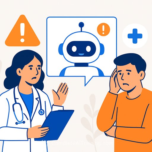 Doctors warn AI health advice leads to misdiagnosis and delayed care