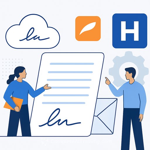 Docusign and Harvey partner to connect legal AI analysis with contract workflows
