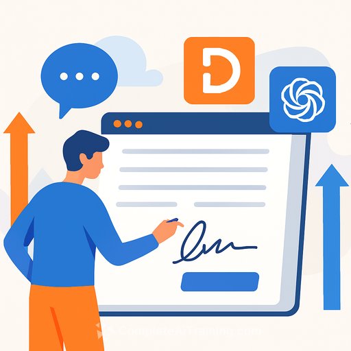 DocuSign's ChatGPT integration could reignite growth but margin questions linger