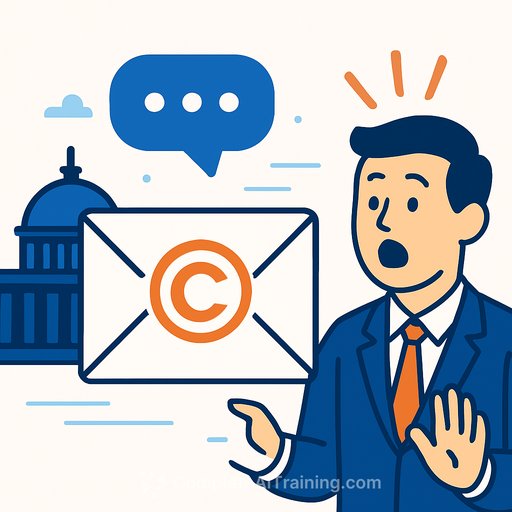 DOJ's copyright filing took key agencies by surprise